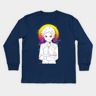 The Promised Neverland Norman Kids Long Sleeve T-Shirt